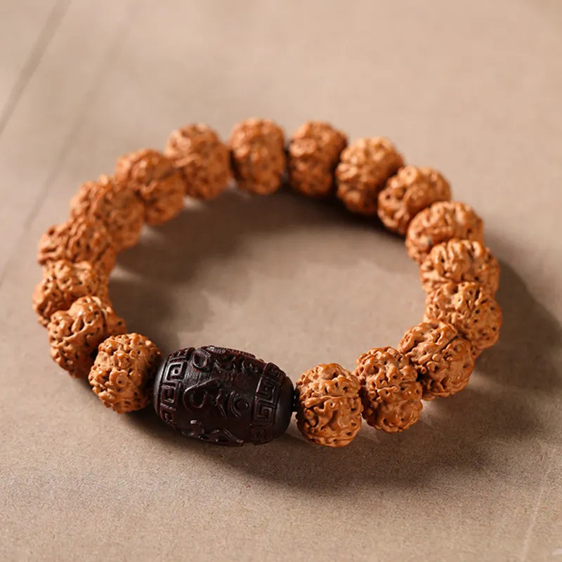 Zhiyi King Kong Bodhi Seeds Bracelets Unisex-5