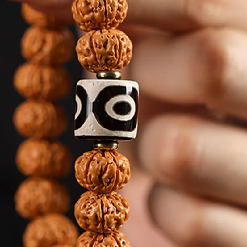 Zhiyi King Kong Bodhi Seeds Bracelets Unisex-4