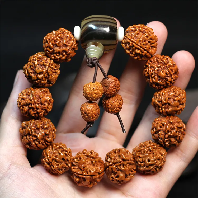 Zhiyi King Kong Bodhi Seeds Bracelets Unisex-6