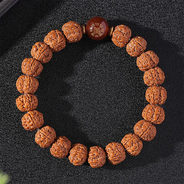 Zhiyi King Kong Bodhi Seeds Bracelets Unisex-8