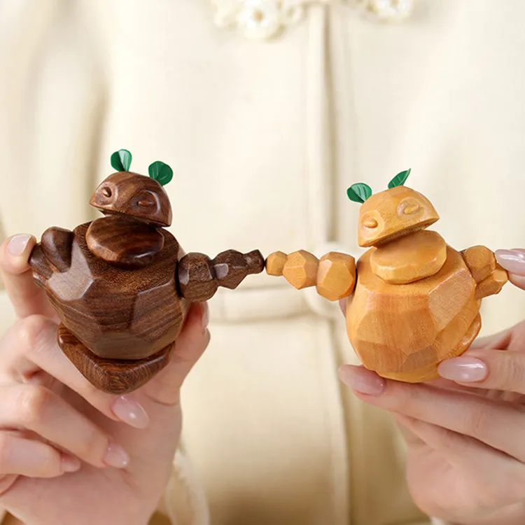 Zhiyi Peachwood Wooden Ornaments Unisex-2