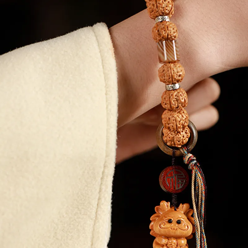 Zhiyi King Kong Bodhi Seeds Bracelets Unisex-1