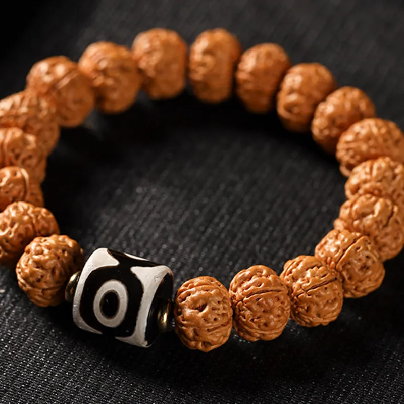 Zhiyi King Kong Bodhi Seeds Bracelets Unisex-5