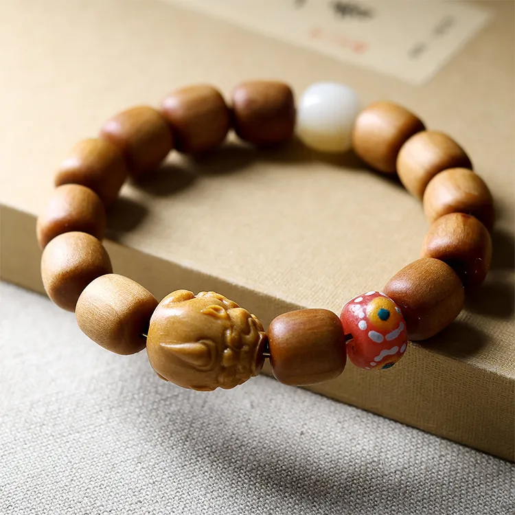 Zhiyi Sandalwood Bracelets Unisex-3