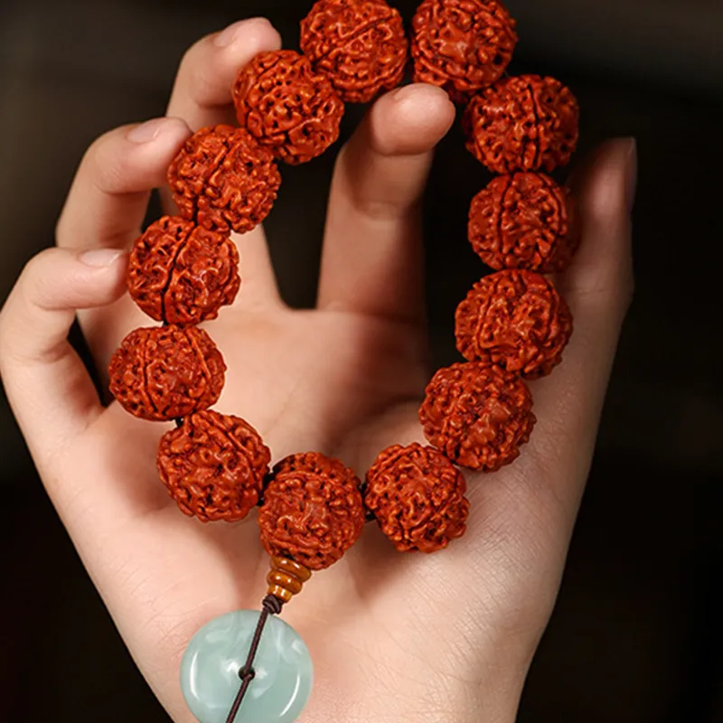Zhiyi King Kong Bodhi Seeds Bracelets Unisex-4