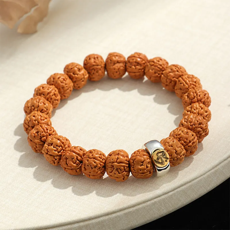 Zhiyi King Kong Bodhi Seeds Bracelets Unisex-3