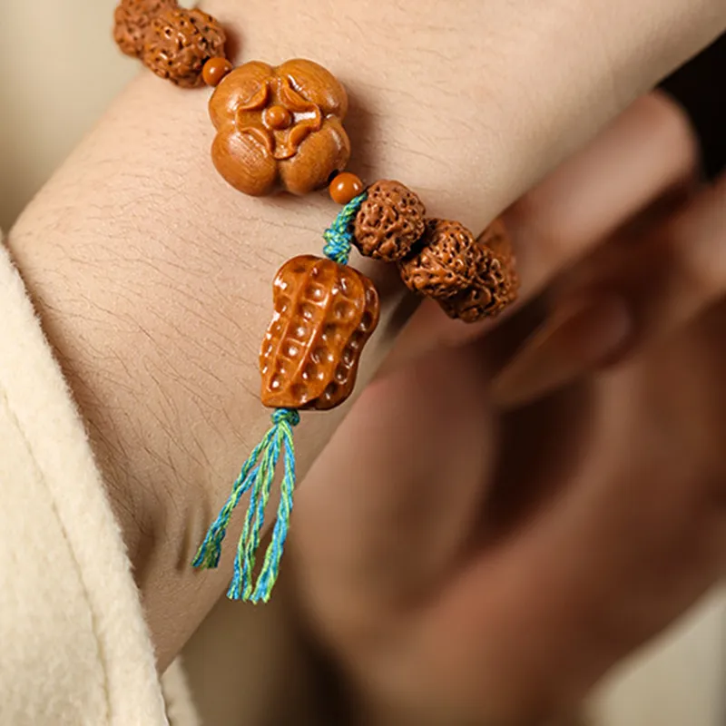 Zhiyi King Kong Bodhi Seeds Bracelets Unisex-2