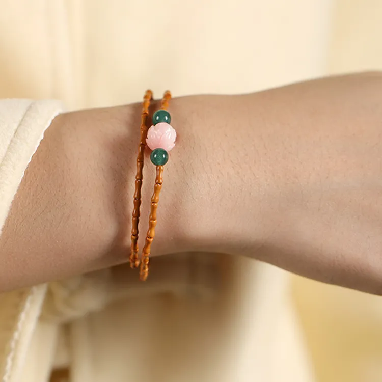 Zhiyi Olive Pit Bracelets Unisex-1