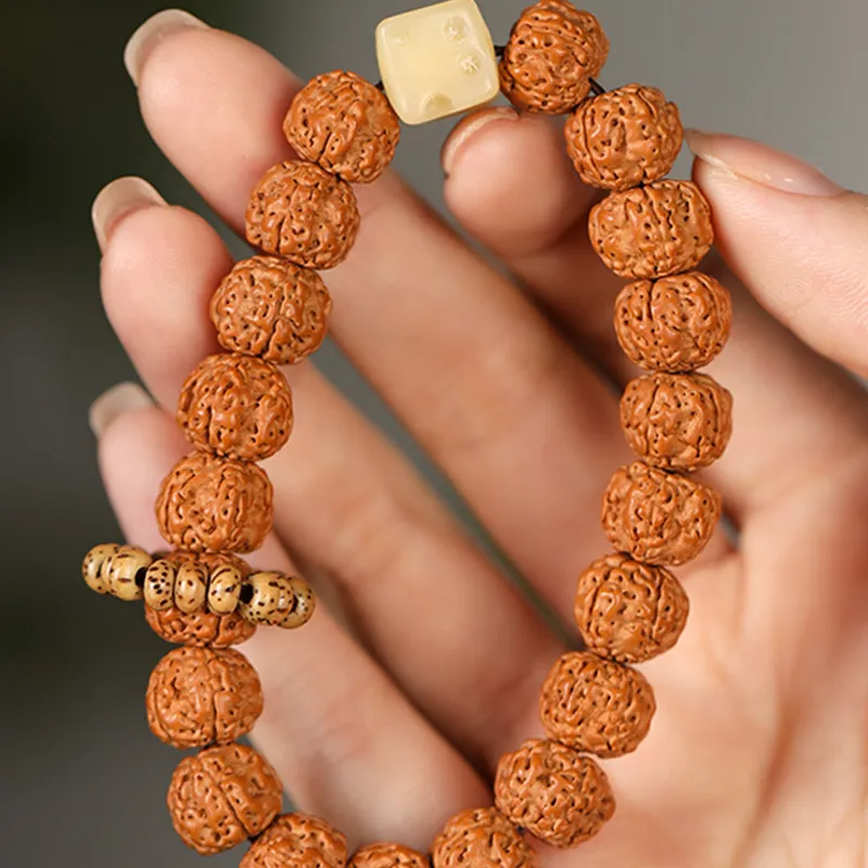 Zhiyi King Kong Bodhi Seeds Bracelets Unisex-2