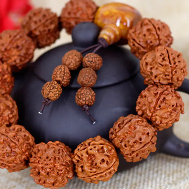 Zhiyi King Kong Bodhi Seeds Bracelets Unisex-3