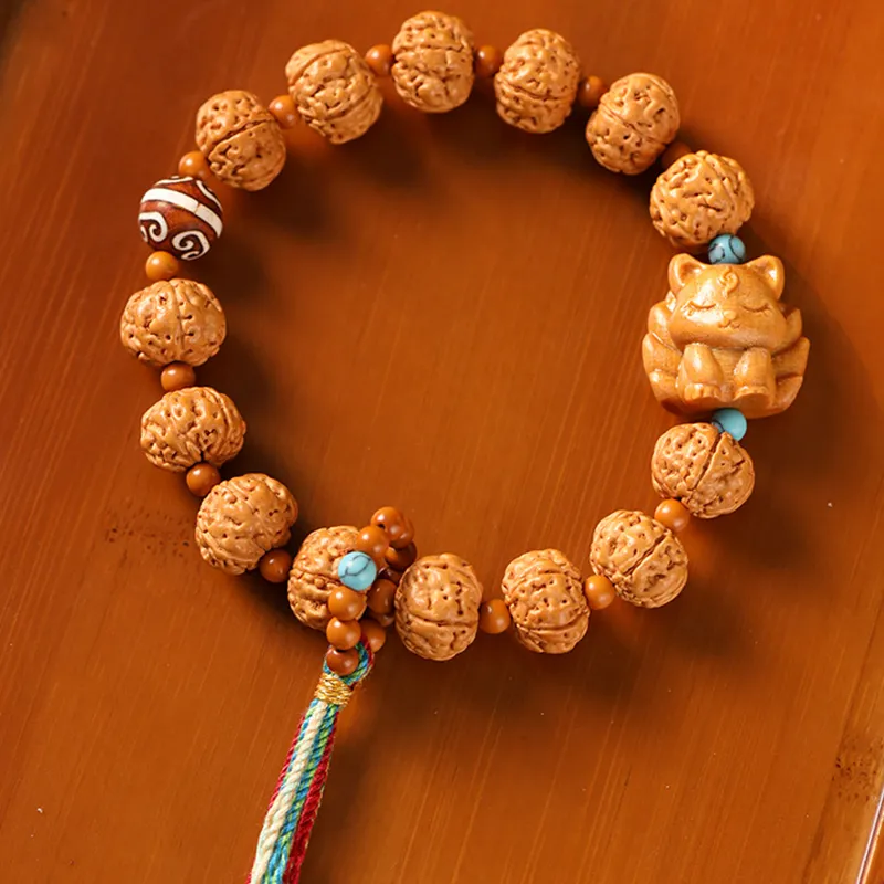 Zhiyi King Kong Bodhi Seeds Bracelets Unisex-5