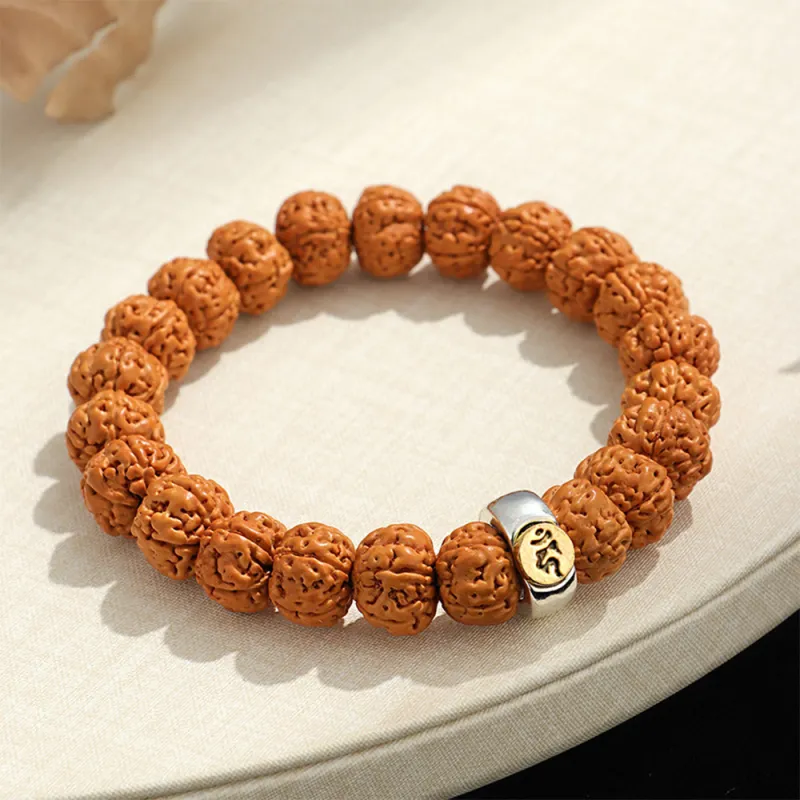 Zhiyi King Kong Bodhi Seeds Bracelets Unisex-13