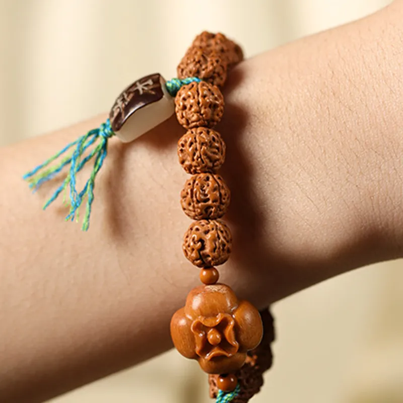 Zhiyi King Kong Bodhi Seeds Bracelets Unisex-1