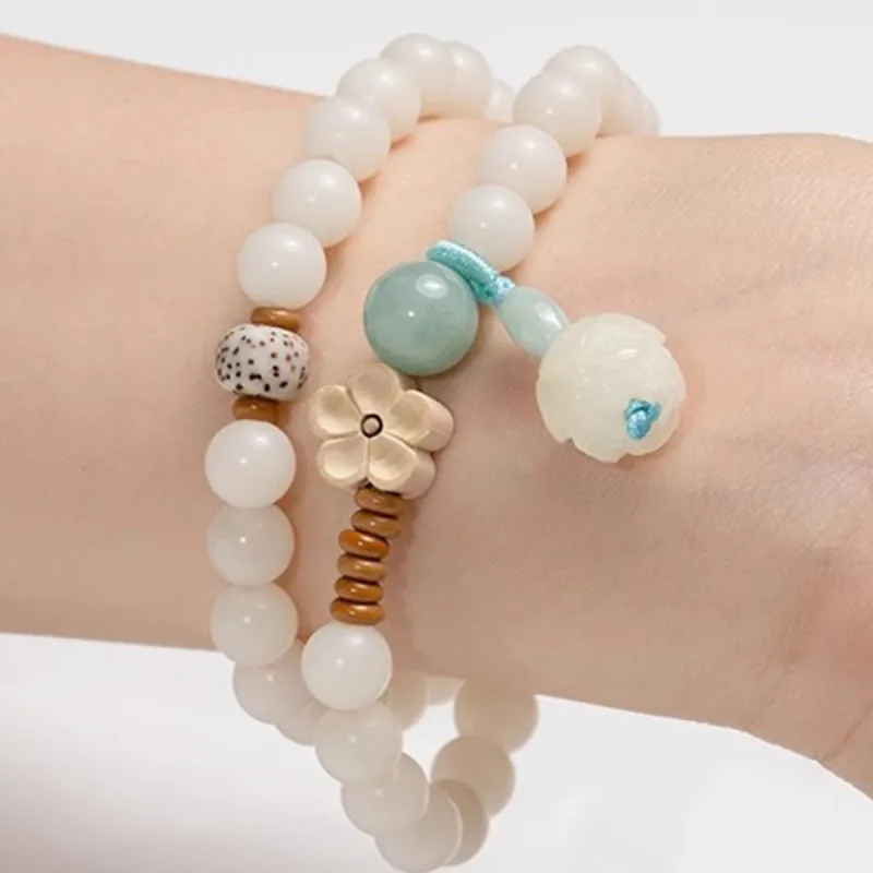 Zhiyi Bodhi Root Bracelets Women's-2