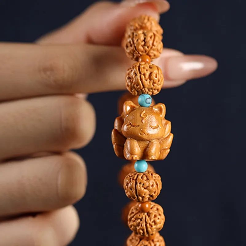 Zhiyi King Kong Bodhi Seeds Bracelets Unisex-2