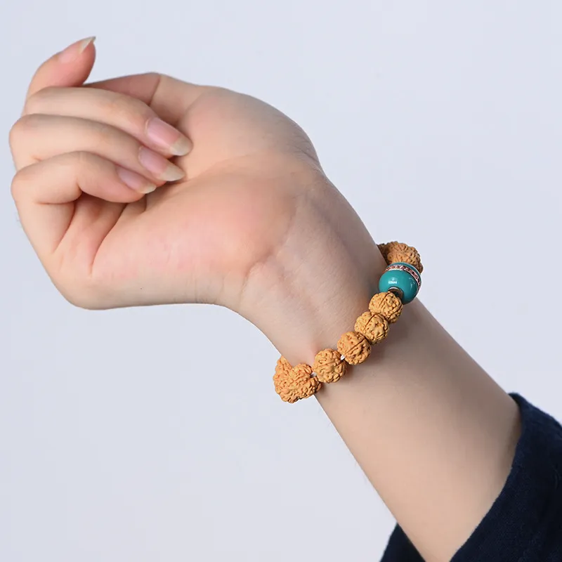 Zhiyi King Kong Bodhi Seeds Bracelets Unisex-2