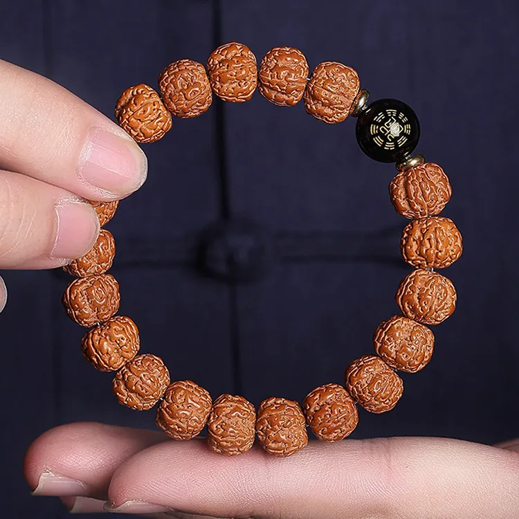 Zhiyi King Kong Bodhi Seeds Bracelets Unisex-6