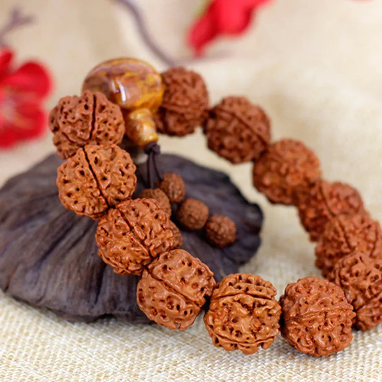 Zhiyi King Kong Bodhi Seeds Bracelets Unisex-5