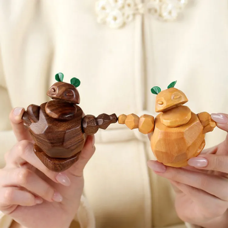 Zhiyi Peachwood Wooden Ornaments Unisex-4