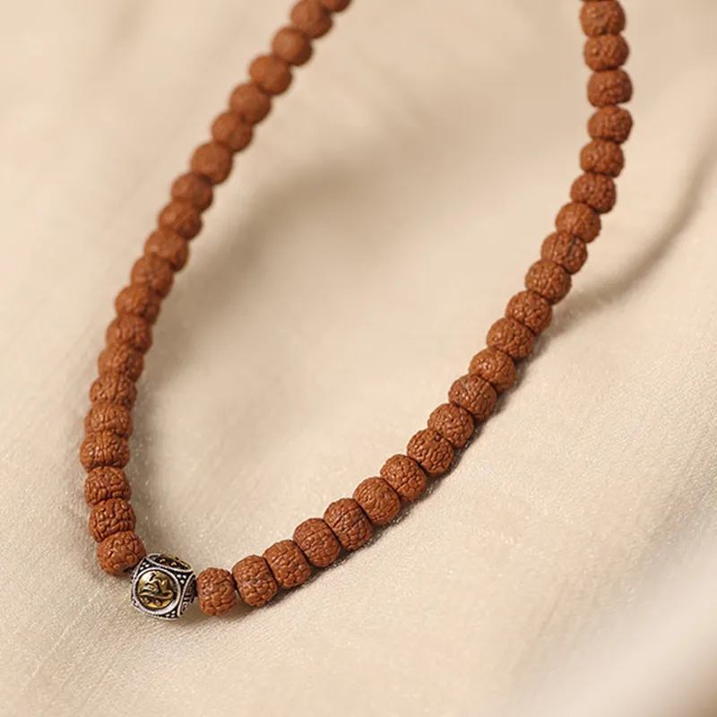 Zhiyi King Kong Bodhi Seeds Bracelets Unisex-3