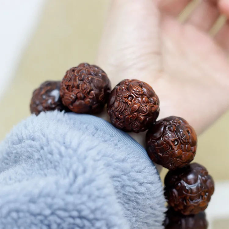 Zhiyi Pterocarpus Bracelets Unisex-5