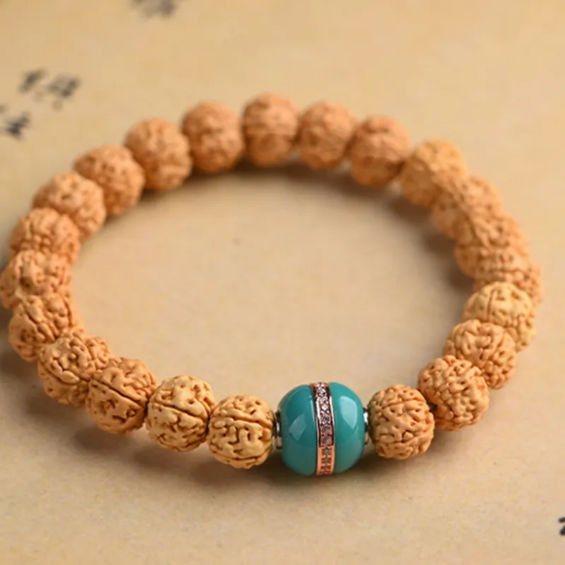 Zhiyi King Kong Bodhi Seeds Bracelets Unisex-1