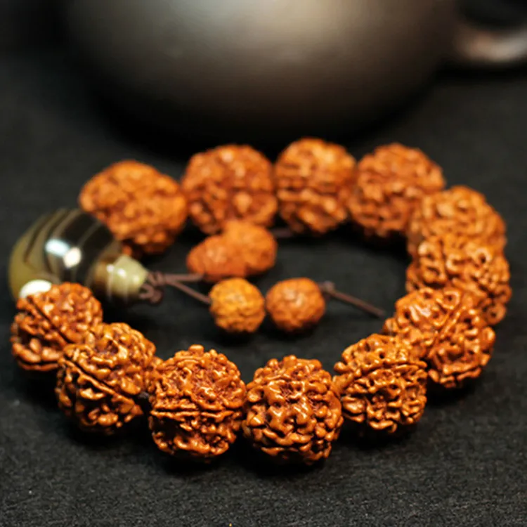 Zhiyi King Kong Bodhi Seeds Bracelets Unisex-1
