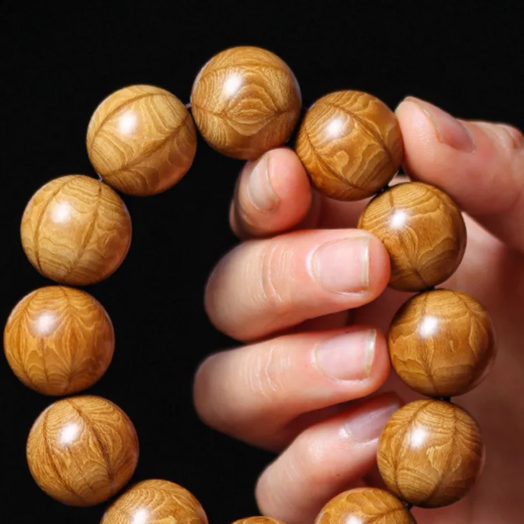 Zhiyi Zabelia Biflora Wooden Bracelets Unisex-2