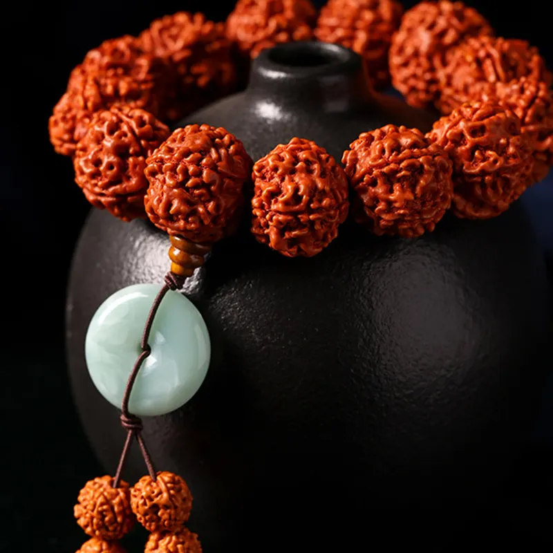 Zhiyi King Kong Bodhi Seeds Bracelets Unisex-6