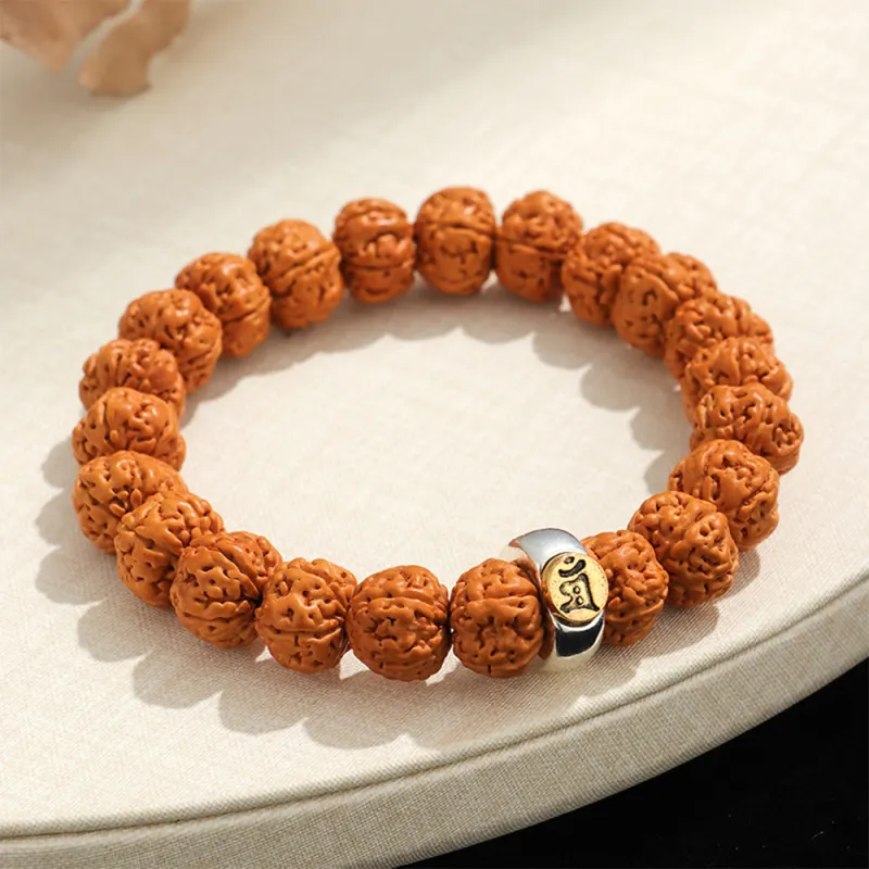 Zhiyi King Kong Bodhi Seeds Bracelets Unisex-5
