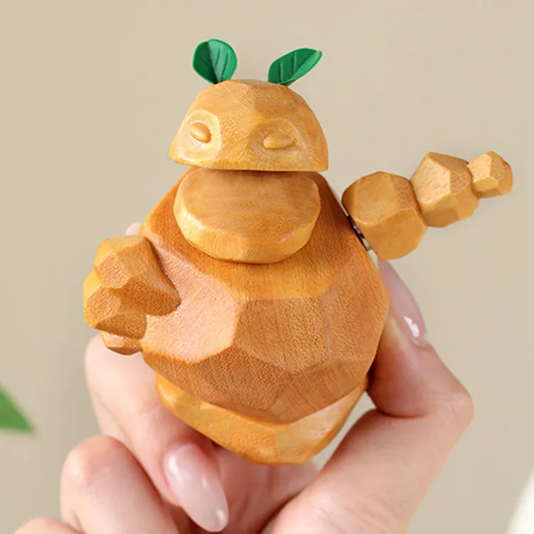 Zhiyi Peachwood Wooden Ornaments Unisex-3