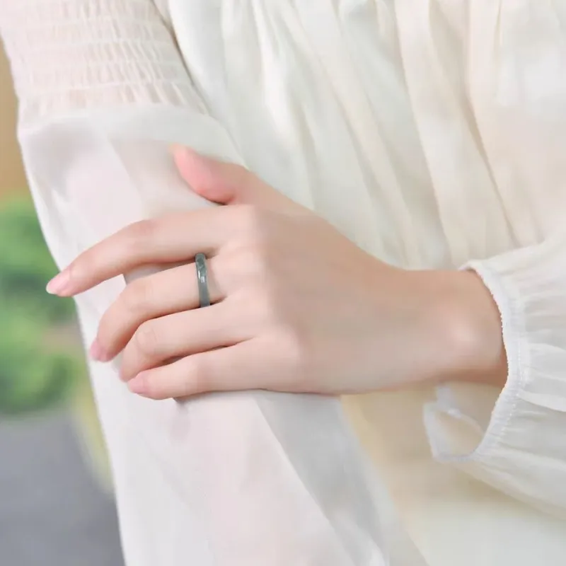 CUIYIN Ice Glutinous Rings Unisex-6
