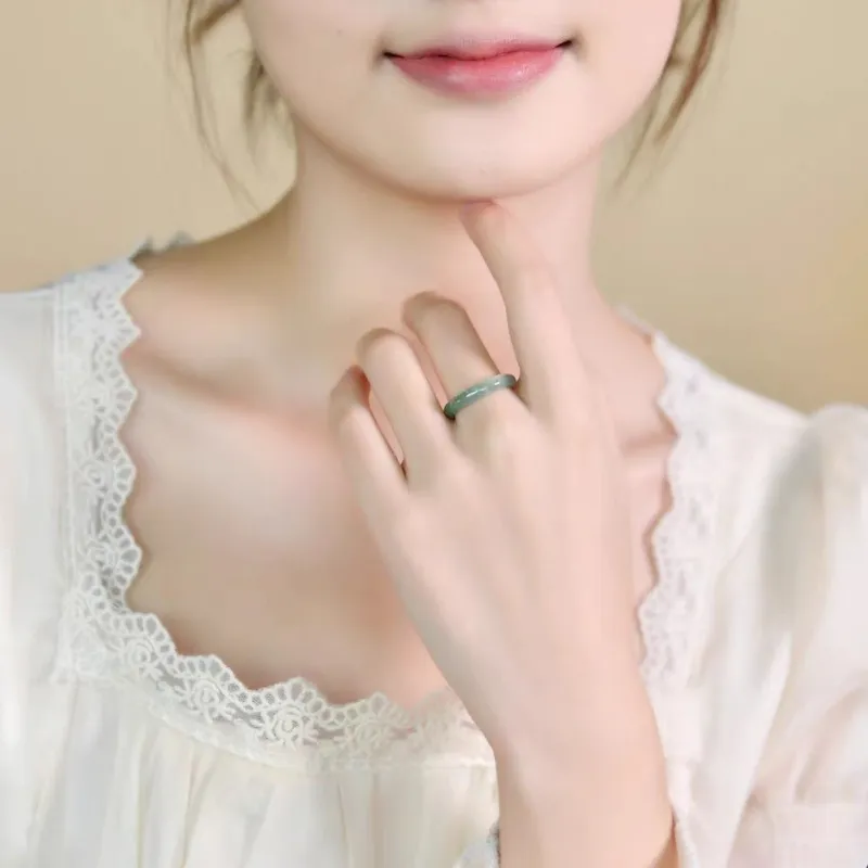 CUIYIN Ice Glutinous Rings Unisex-4