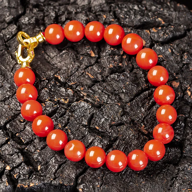 Execute The Blessing Southern Red Agate Bracelets Unisex-3
