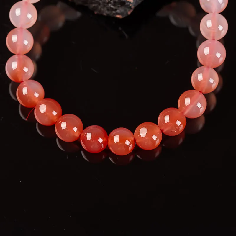 Execute The Blessing Southern Red Agate Jade Bracelets Unisex-3
