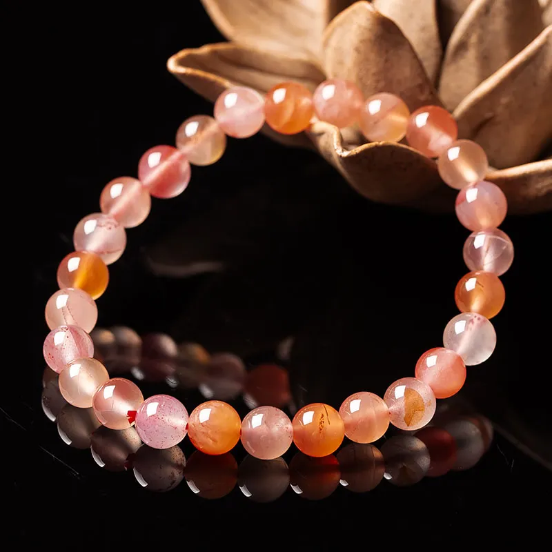 Execute The Blessing Southern Red Agate Bracelets Women's-3
