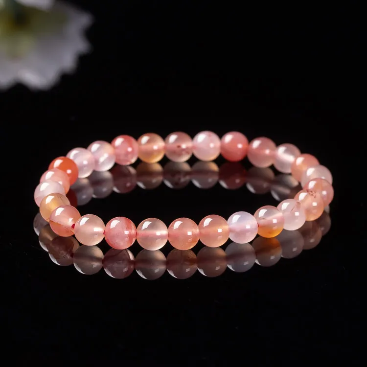 Execute The Blessing Southern Red Agate Bracelets Unisex-2