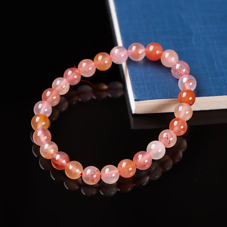 Execute The Blessing Southern Red Agate Bracelets Unisex-3