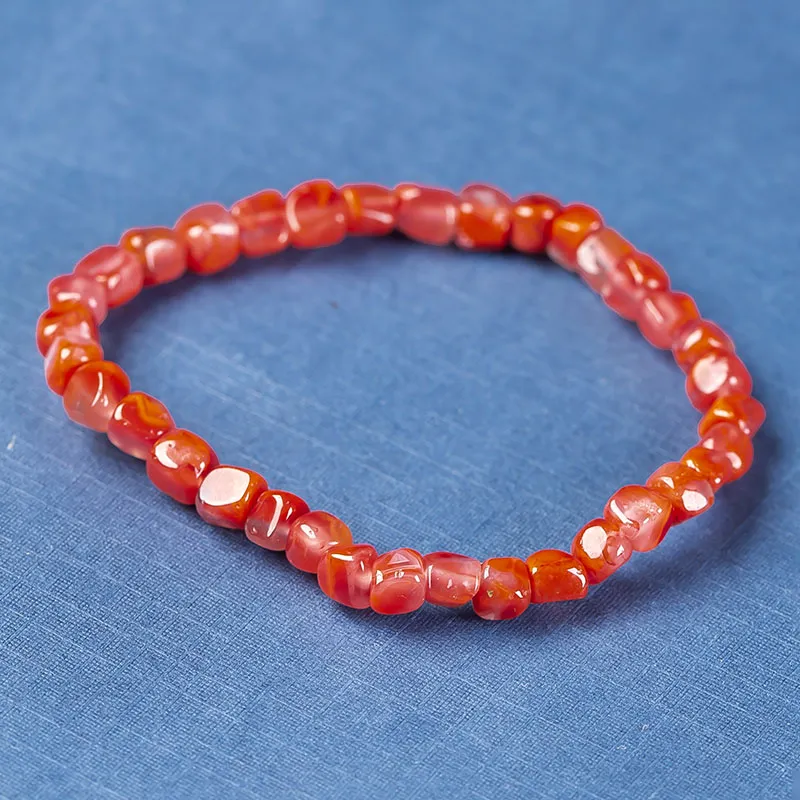 Execute The Blessing Southern Red Agate Bracelets Unisex-3