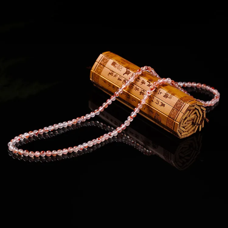 Execute The Blessing Southern Red Agate Necklaces Unisex-4