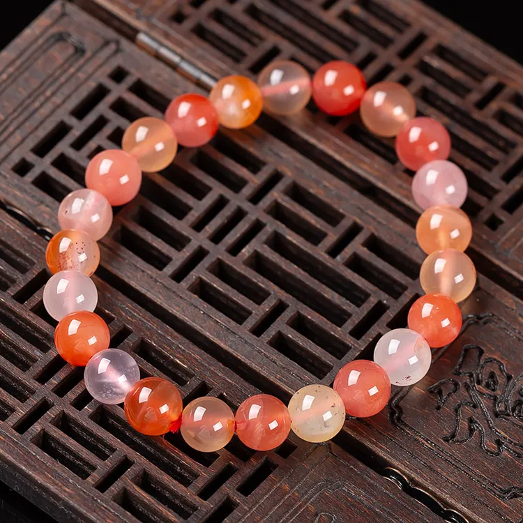 Execute The Blessing Southern Red Agate Bracelets Unisex-4