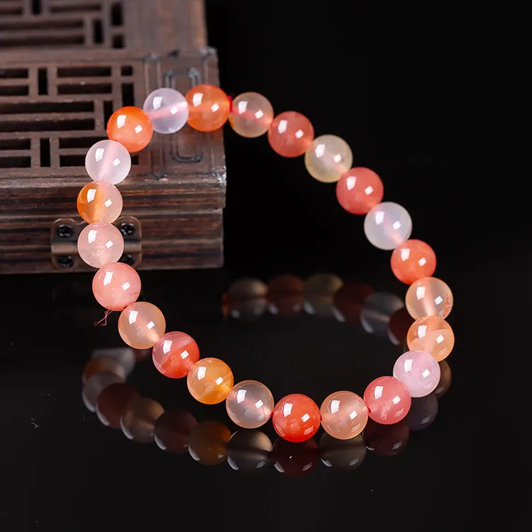 Execute The Blessing Southern Red Agate Bracelets Unisex-3
