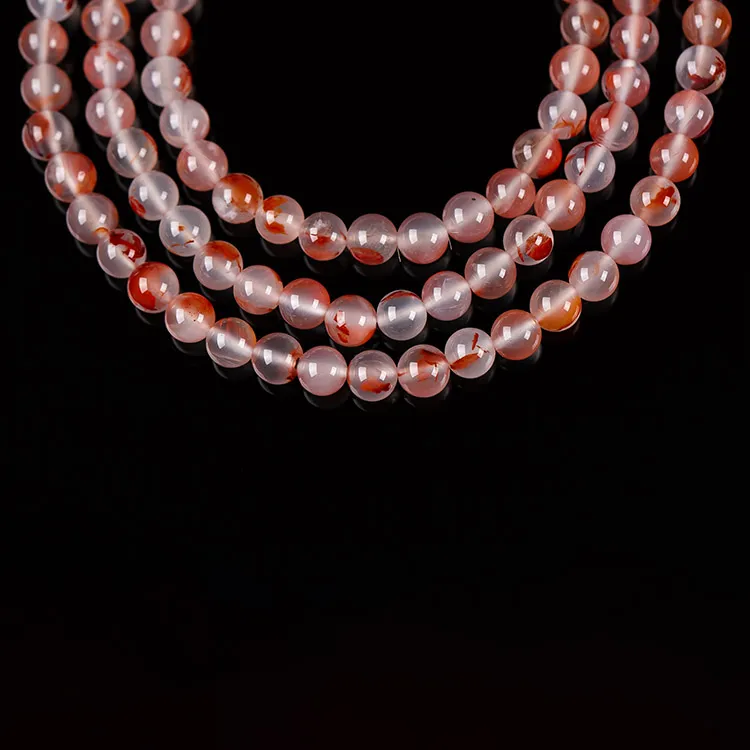 Execute The Blessing Southern Red Agate Necklaces Unisex-3
