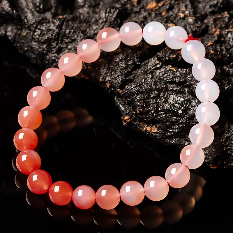 Execute The Blessing Southern Red Agate Bracelets Unisex-2
