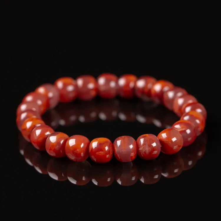 Execute The Blessing Southern Red Agate Bracelets Unisex-4