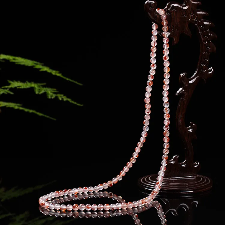 Execute The Blessing Southern Red Agate Necklaces Unisex-2
