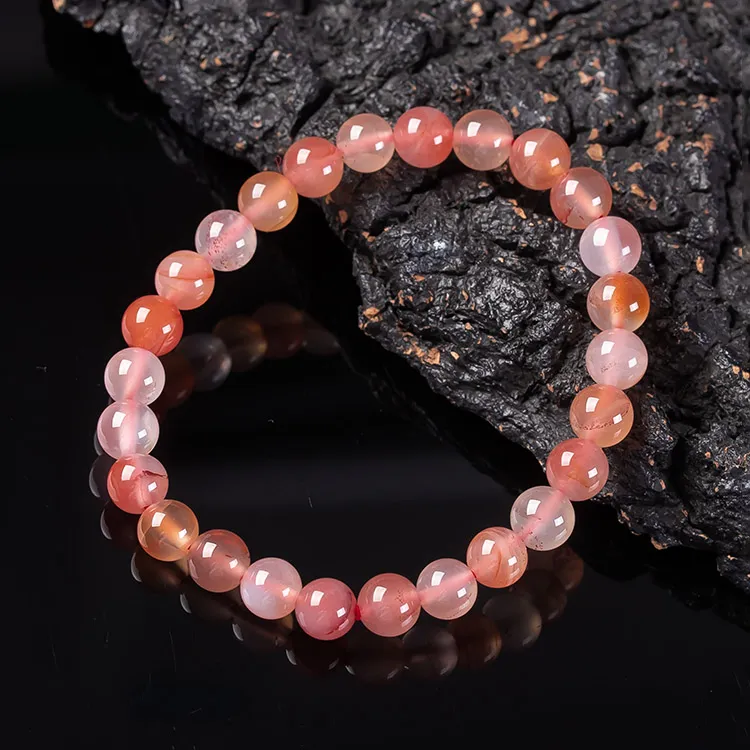 Execute The Blessing Southern Red Agate Bracelets Unisex-3