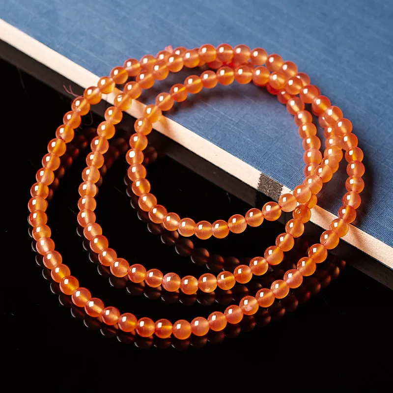 Execute The Blessing Southern Red Agate Necklaces Unisex-2