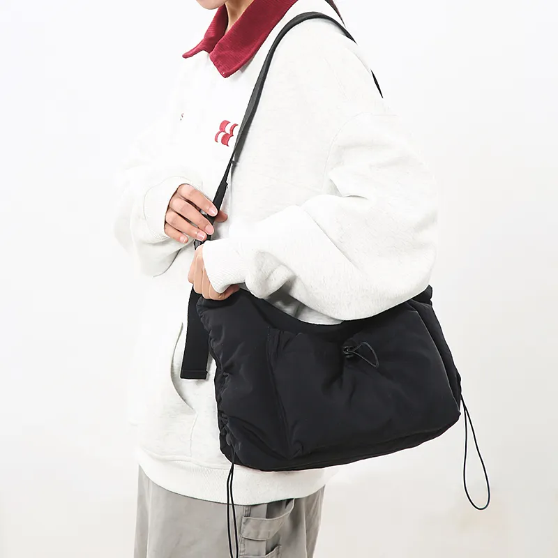 PAIBLOKS Nylon Crossbody Bag Shoulder Bag Unisex Multicolor-1