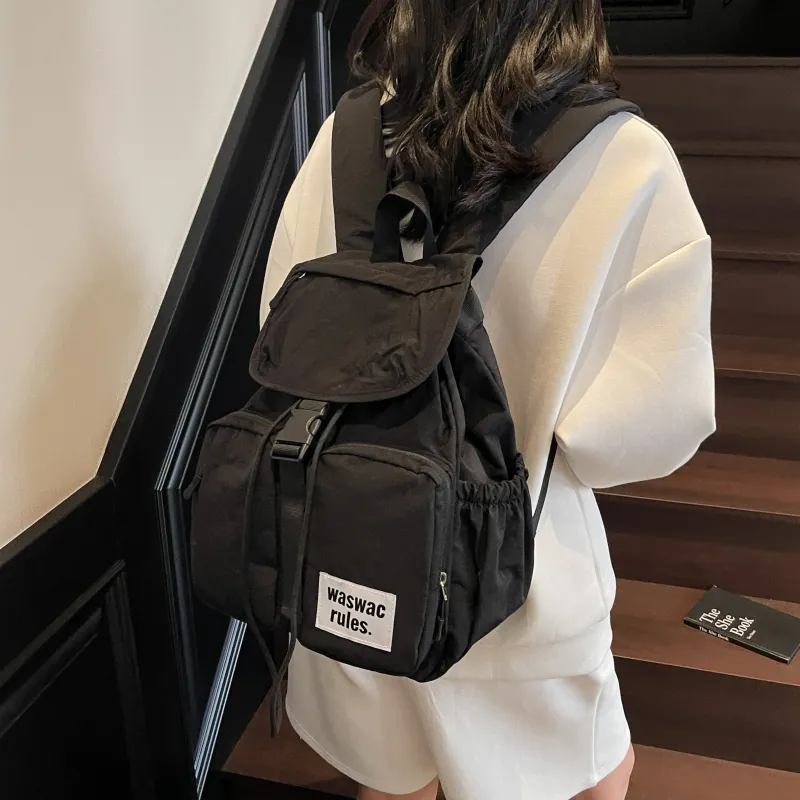 PAIBLOKS Fabric Backpack Unisex Multicolor-23